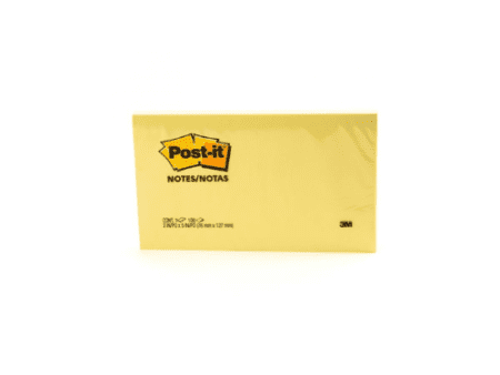 3M POST-IT NOTES 3 X 5 - Image 1