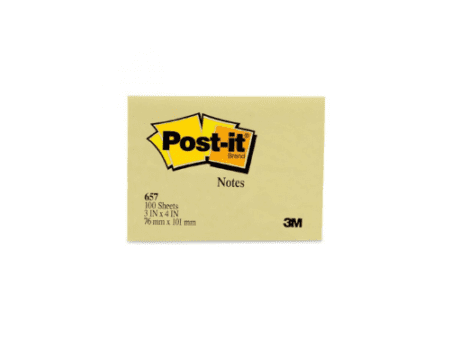 3M POST-IT NOTES 3 X 4 - Image 1