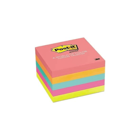 3M POST-IT NOTES 3X3 5PADS PACK ULTRA COLORS - Image 1
