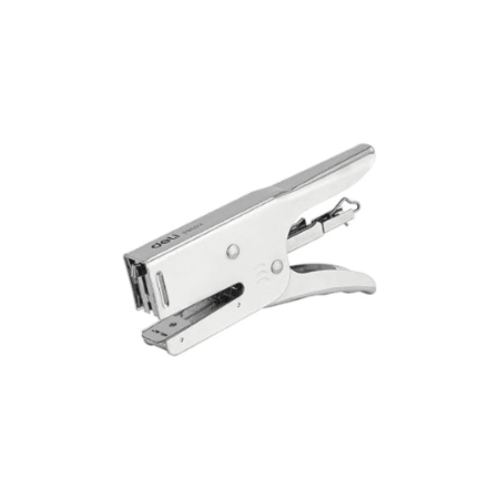 School Stationery Supplies Deli E39803 Plier Stapler Silver 30 Sheets - Image 1