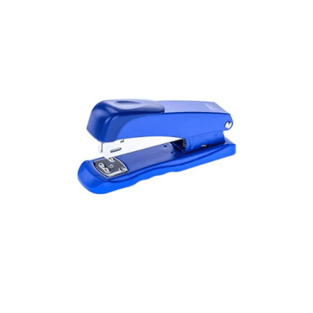 School Stationery Supplies Deli 25 Sheet Metal Stapler Blue - Image 1