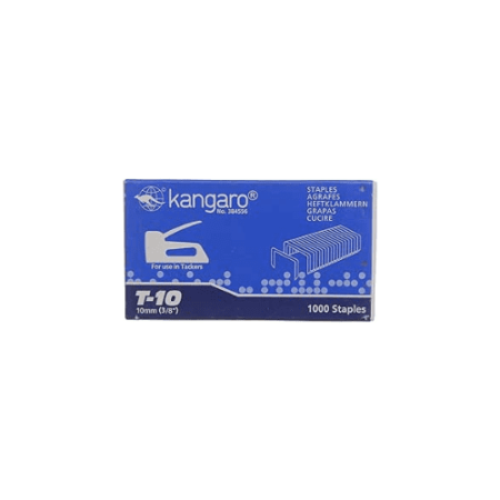 School Stationery Supplies Kangaro T-10 Staples 10 Mm - Image 1