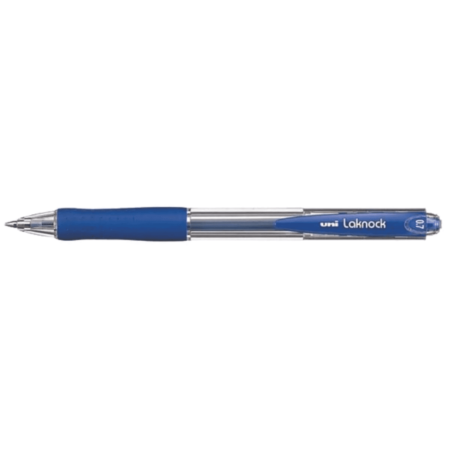 School Stationery Supplies Uni-Ball Sn100 Laknock Ballpoint Fine Pen Pkt/12 Pcs - Image 2