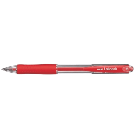 School Stationery Supplies Uni-Ball Sn100 Laknock Ballpoint Fine Pen Pkt/12 Pcs - Image 3
