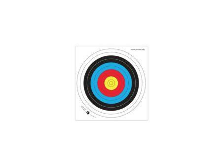 PAPER ARCHERY TARGET FACE  40CM, PACK OF 10-BS - Image 1