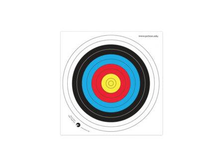 PAPER ARCHERY TARGET FACE  60CM, PACK OF 10-BS - Image 1