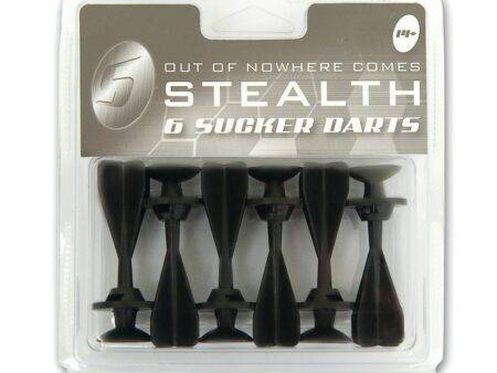 PETRON STEALTH CROSSBOW SUCTION DARTS PACK OF 6-BS - Image 1