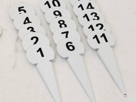 NUMBERED THROWING MARKER 75MM, 1-15, SET OF 15-BS - Image 1