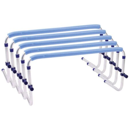 School Stationery Supplies ALUMINIUM SELF RETURN HURDLE MINI, SET OF 5-BS - Image 1