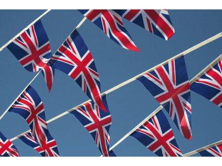 NYLON BUNTING FLAG UNION JACK, 6 X 10M ROLL-BS - Image 1
