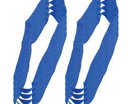 TEAM BAND  POLYESTER, BLUE, SET OF10-BS - Image 1