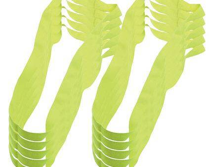 TEAM BAND  POLYESTER, YELLOW, SET OF 10-BS - Image 1