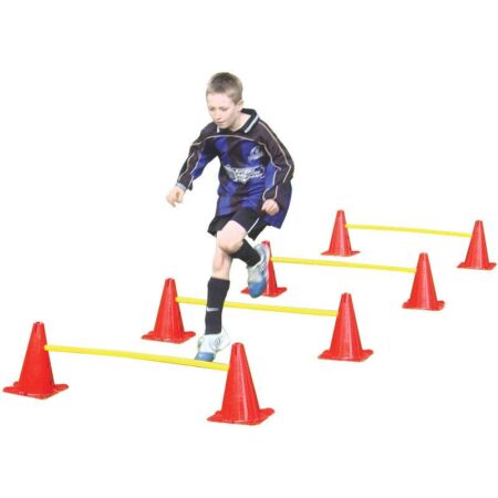 School Stationery Supplies CONE AND POLE HURDLE BAG OF 10-BS - Image 1