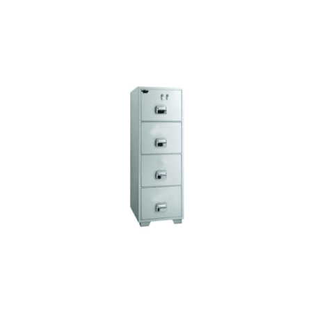 School Stationery Supplies Fire Resistant 4 Drawer Filing Cabinet