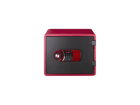 Eagle Safes Fire Resistant Safe  - RED - Digital Lock + Key Lock - Image 1