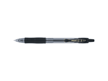 Pilot G2 Rollerball Pen, Retractable, Refillable, Extra Fine, 0.5mm Pkt/12 Pcs - Image 1