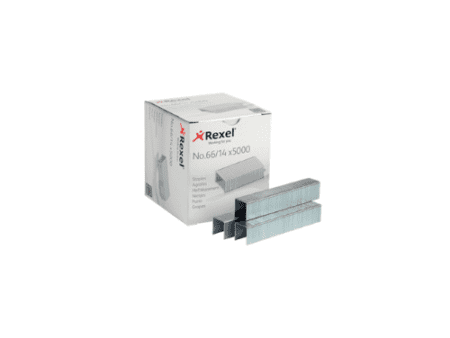 Rexel Staples No. (66/14) Pack of 5000 Pins - Image 1