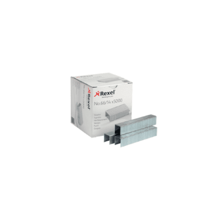School Stationery Supplies Rexel Staples No. (66/14) Pack of 5000 Pins - Image 1