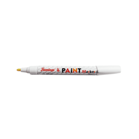 School Stationery Supplies Flamingo Paint Marker Pkt/12 Pcs - Image 1