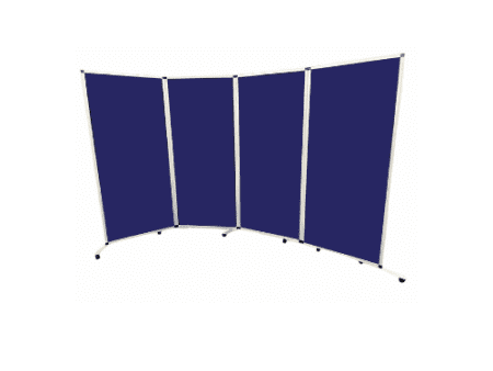 Mobile 4 Panel Folding Display Boards - Image 4