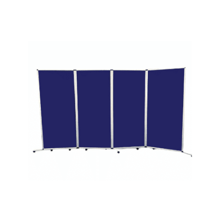 School Stationery Supplies Mobile 4 Panel Folding Display Boards - Image 5