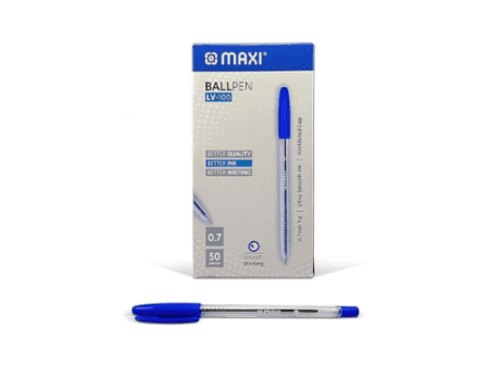 Maxi Ball Pont Pen LV-100 0.7 mm Box/50 Pcs - Image 2