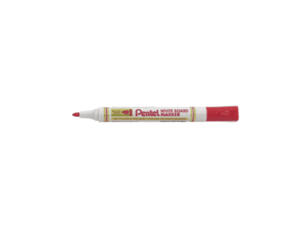 Pentel Whiteboard Marker Pkt/12 Pcs - Image 4