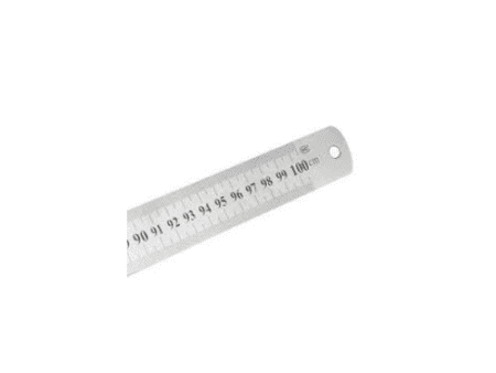 Sadaf Steel Ruler 100CM - Image 1