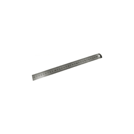 School Stationery Supplies Sadaf Ruler Steel 30CM - Image 1