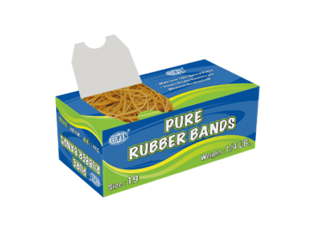 FIS Pure Rubber Band Size 19 Weight 1/4LB - Image 1
