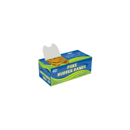 School Stationery Supplies FIS Pure Rubber Band Size 32 Weight 1/4LB - Image 1