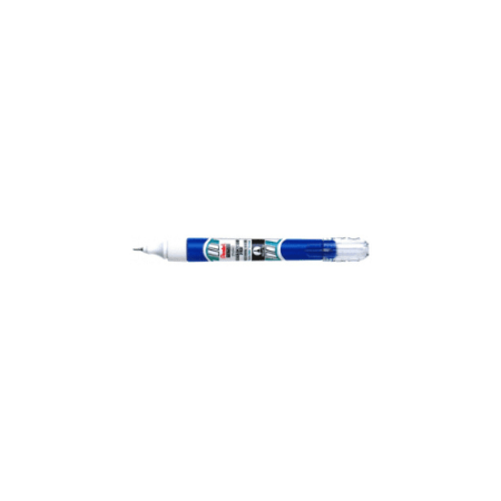 School Stationery Supplies Pentel Fine Point Correction Pen Metal Tip 7 ml White - Image 1