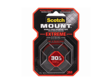 3M Scotch Mount Extreme Double Sided Mounting Tape - Image 1