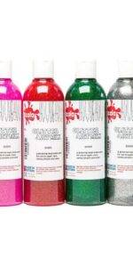 SCOLA ARTMIX GLITTER ASSORTED COLOURS 6X300ML SET