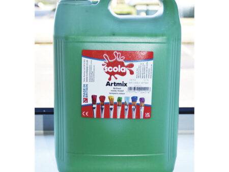 SCO WASHABLE ARTMIX 5LT BRILL GREEN-DR - Image 1