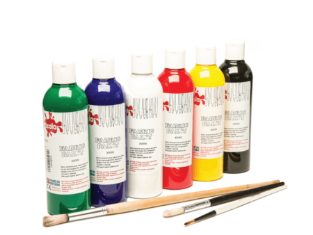SCO TEXTILE PAINT 300ML ASSORTED 6PCS SET-DR - Image 1