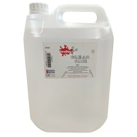 SCOLA CLEAR PVA GLUE 5LTR - Image 1