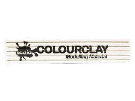 SCO COLOUR CLAY 500G WHITE 1PC-DR - Image 1