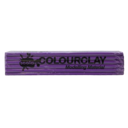 SCOLA COLOUR CLAY 500G PURPLE 1PC - Image 1