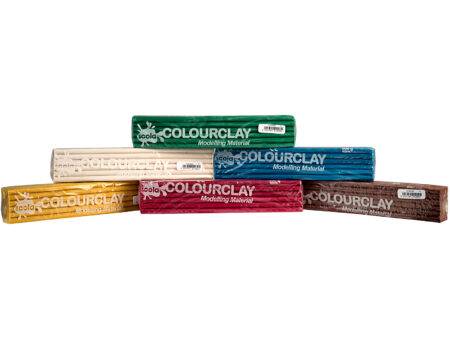 SCO COLOUR CLAY ASSORTED 6PCS 3KG-DR - Image 1