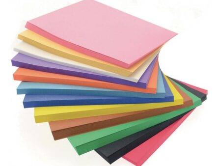 PAC CONSTRUCTION PAPER ASSORTED 228X305MM 648SH-DR - Image 1