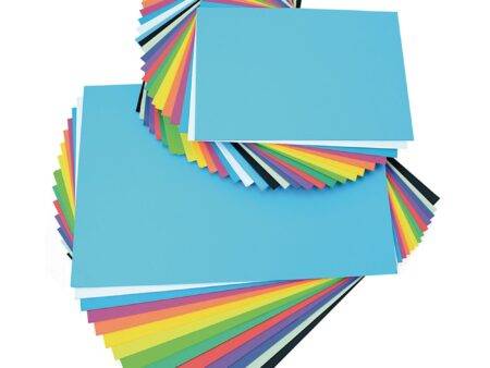 SCO LIGHTWEIGHT PAPER STACK ASSTD 125G A5-A4 750SH-DR - Image 1