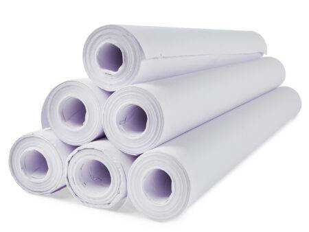 SCO DRAWING PAPER ROLLS WHITE 508MM X 10M 20PCS-DR - Image 1