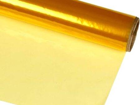 SCO CLEAR WRAP ROLL YELLOW 508MM X 4.5M 1PC-DR - Image 1