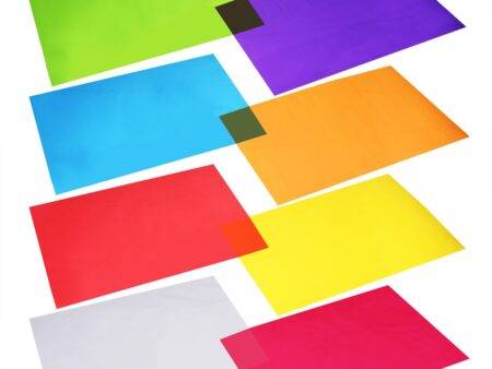 SCO CLEAR SHEETS ASSORTED A4 48PCS-DR - Image 1