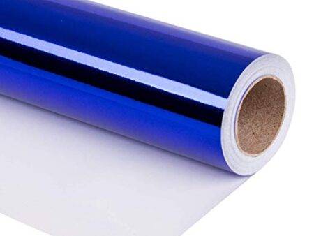 SCO METALLIC PAPER ROLL BLUE 1PC-DR - Image 1