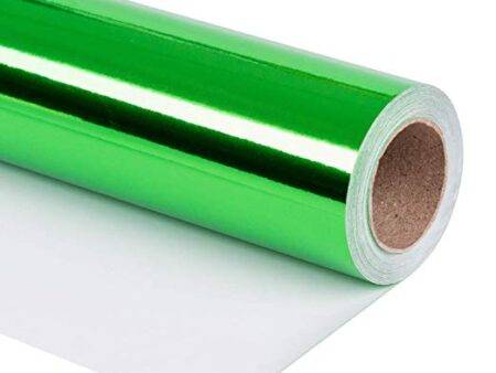 SCO METALLIC PAPER ROLL GREEN 1PC-DR - Image 1