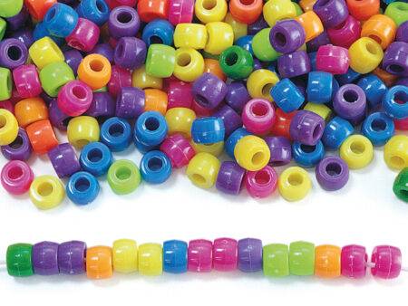SCO BEADS PLASTIC ASSORTED 450G-DR - Image 1