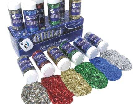 SCO GLITTER SUPER VALUE ASSORTED 250G 6PCS-DR - Image 1