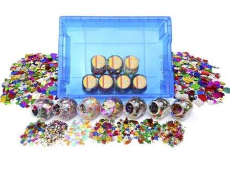 SCO SEQUINS COLLAGE TRAY 18X 10G-DR - Image 1